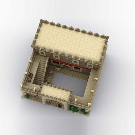 MOC - 212575 Age of Empires - Barracks (Middle Eastern) Klemmbausteine - LesDiy - Klemmbausteine