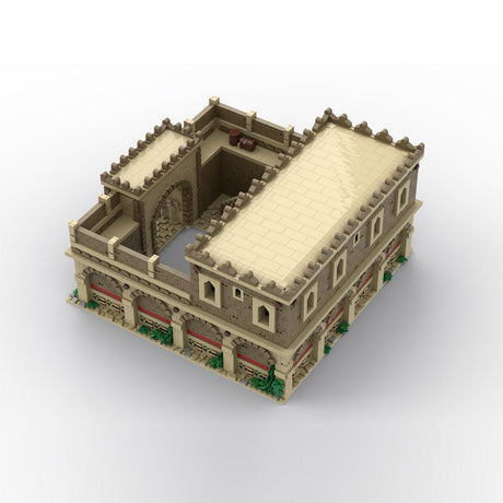 MOC - 212575 Age of Empires - Barracks (Middle Eastern) Klemmbausteine - LesDiy - Klemmbausteine