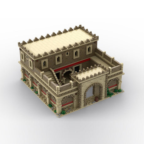 MOC - 212575 Age of Empires - Barracks (Middle Eastern) Klemmbausteine - LesDiy - Klemmbausteine