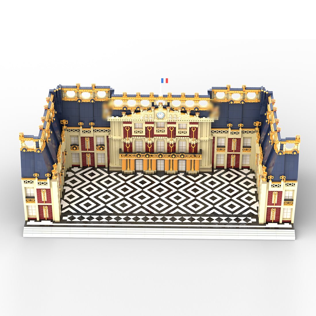 MOC-212613 Schloss Versailles Teil 1 Klemmbausteine-LesDiy-Klemmbausteine