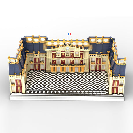MOC-212613 Schloss Versailles Teil 1 Klemmbausteine-LesDiy-Klemmbausteine