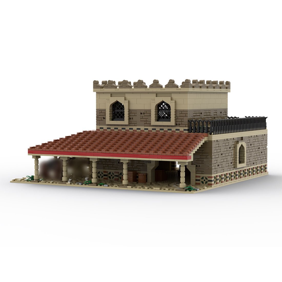 MOC - 212724 Age of Empires - Stable (Middle Eastern) Klemmbausteine - LesDiy - Klemmbausteine