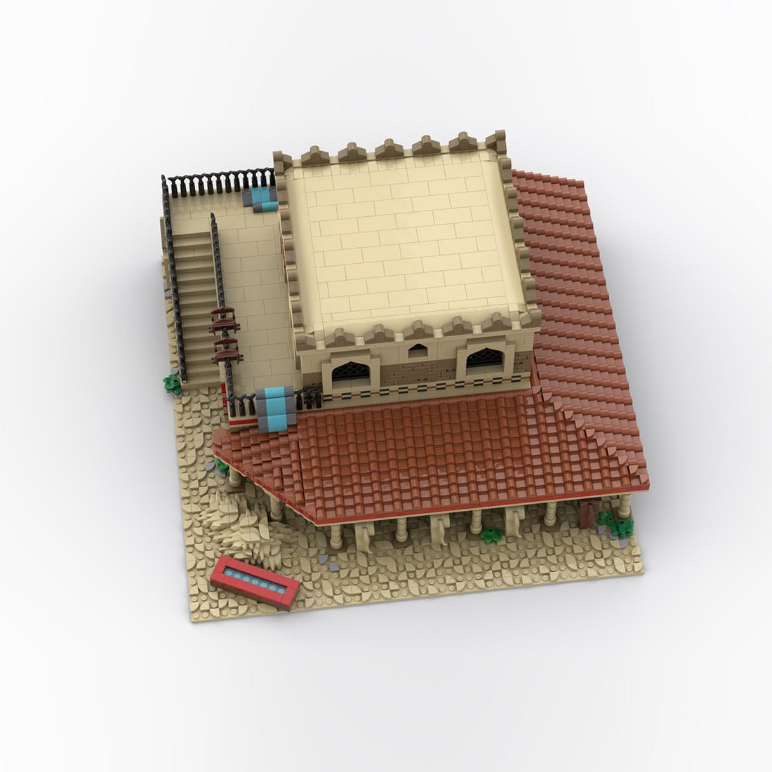 MOC - 212724 Age of Empires - Stable (Middle Eastern) Klemmbausteine - LesDiy - Klemmbausteine