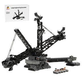 MOC - 213369 Krupp Bagger 293 Klemmbausteine - LesDiy - Klemmbausteine