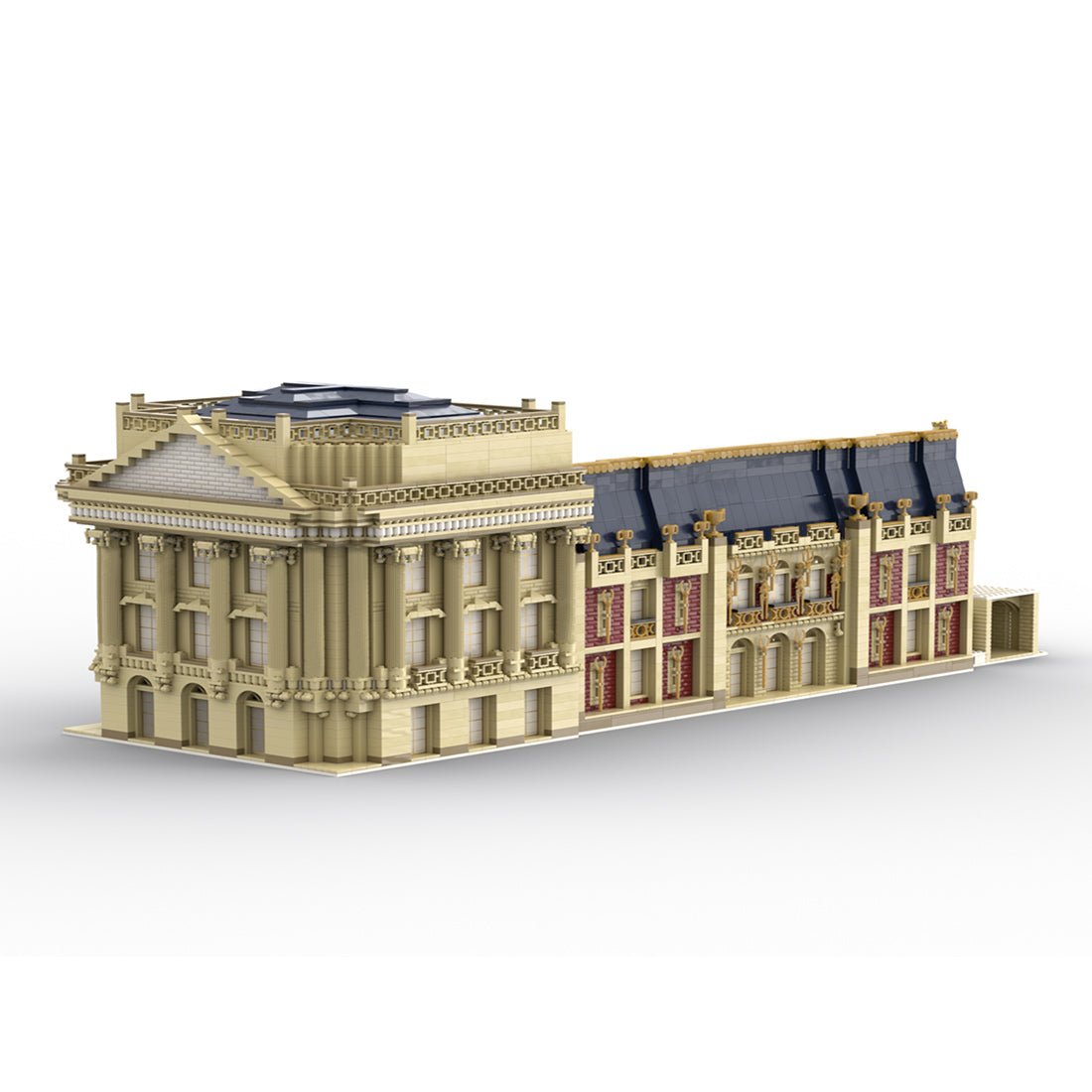 MOC-213847 Schloss Versailles Teil 3 Klemmbausteine-LesDiy-Klemmbausteine