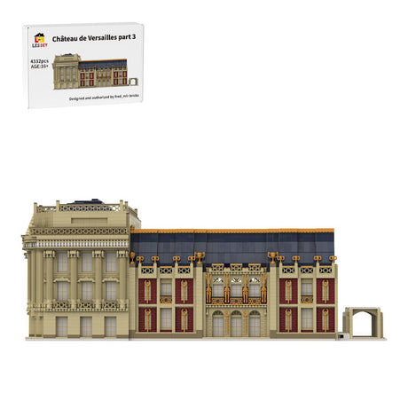 MOC-213847 Schloss Versailles Teil 3 Klemmbausteine-LesDiy-Klemmbausteine