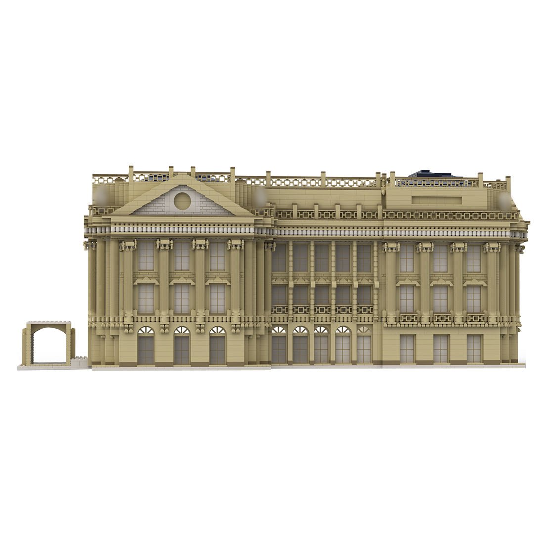 MOC-213987 Schloss Versailles Teil 4 Klemmbausteine-LesDiy-Klemmbausteine