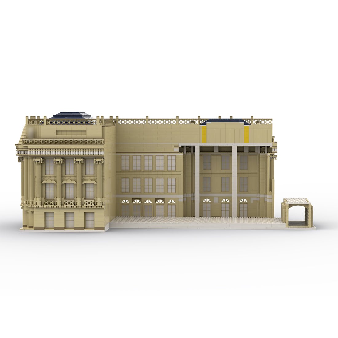 MOC-213987 Schloss Versailles Teil 4 Klemmbausteine-LesDiy-Klemmbausteine