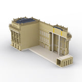 MOC-213987 Schloss Versailles Teil 4 Klemmbausteine-LesDiy-Klemmbausteine