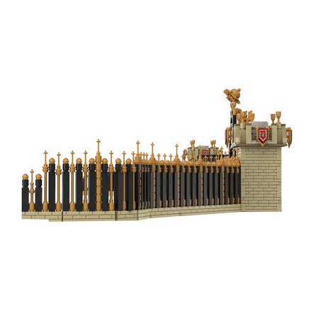 MOC-214157 Château de Versailles part 5 "grilles d'honneur" Klemmbausteine-LesDiy-Klemmbausteine