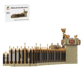 MOC-214157 Château de Versailles part 5 "grilles d'honneur" Klemmbausteine-LesDiy-Klemmbausteine
