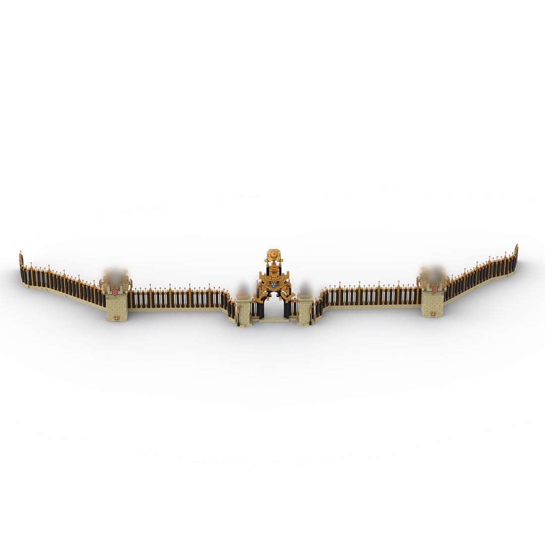 MOC-214157 Château de Versailles part 5 "grilles d'honneur" Klemmbausteine-LesDiy-Klemmbausteine