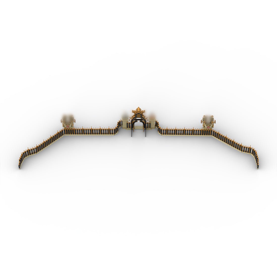 MOC-214157 Château de Versailles part 5 "grilles d'honneur" Klemmbausteine-LesDiy-Klemmbausteine