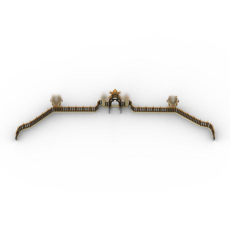 MOC-214157 Château de Versailles part 5 "grilles d'honneur" Klemmbausteine-LesDiy-Klemmbausteine