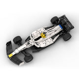 MOC - 214433 Visa Cash App RB Formula One Team VCARB02 1:8 Scale Klemmbausteine - LesDiy - Klemmbausteine