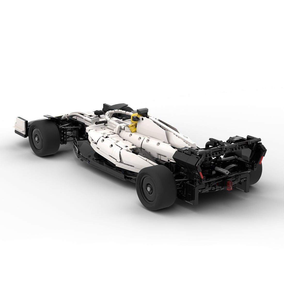MOC - 214433 Visa Cash App RB Formula One Team VCARB02 1:8 Scale Klemmbausteine - LesDiy - Klemmbausteine