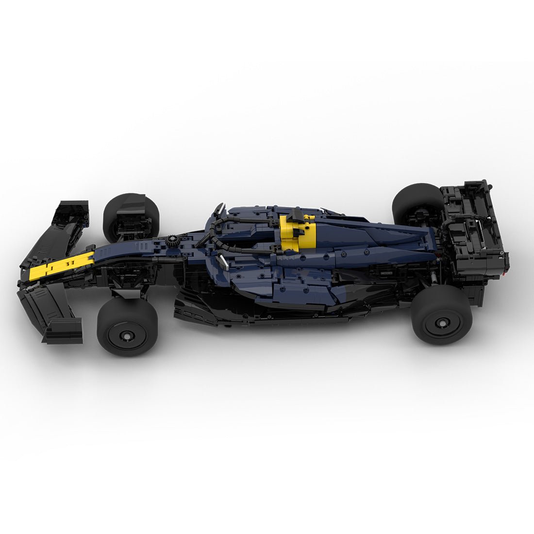  MOC - 215577  Red Bull Racing F1 RB21 1:8 Scale Klemmbausteine - LesDiy - Klemmbausteine
