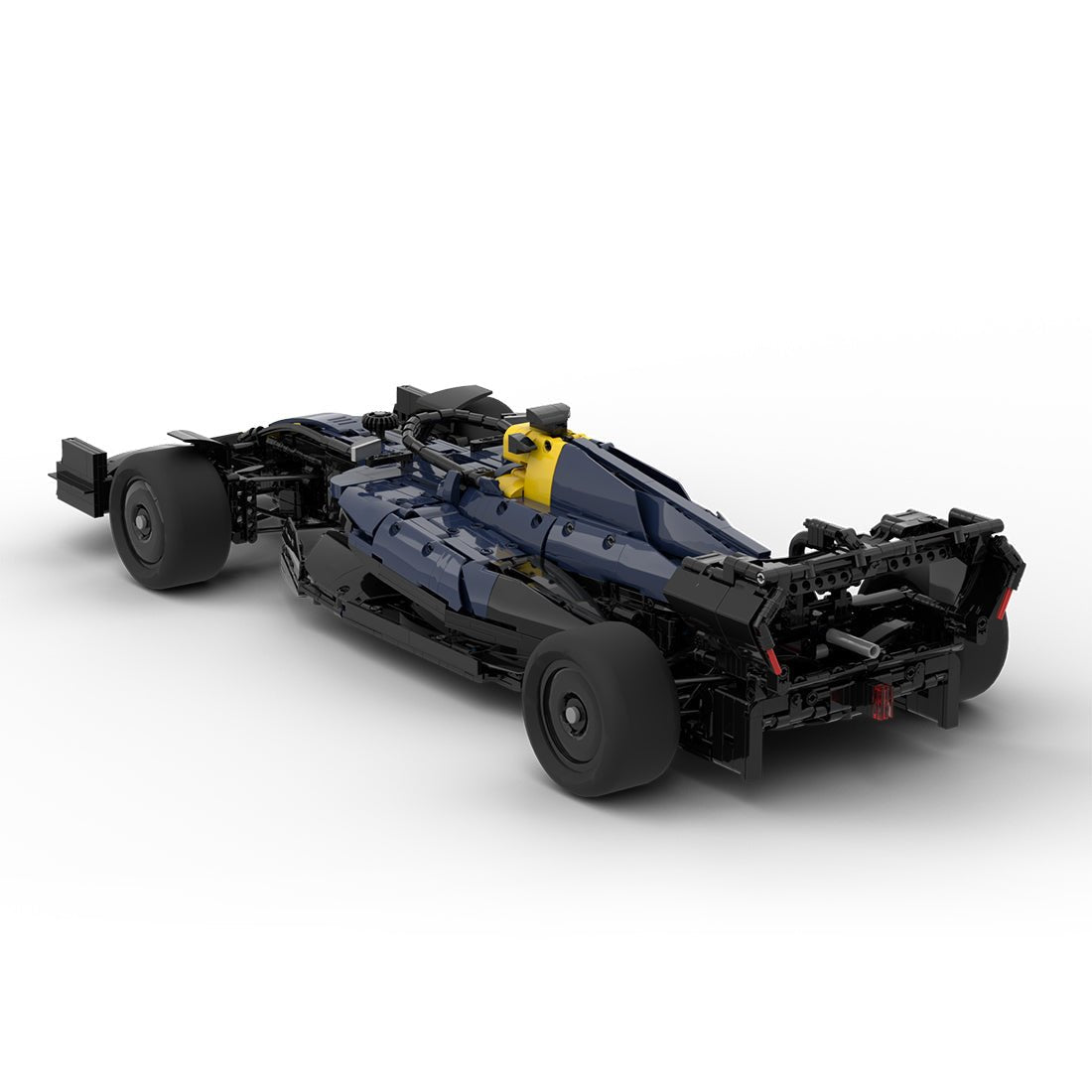  MOC - 215577  Red Bull Racing F1 RB21 1:8 Scale Klemmbausteine - LesDiy - Klemmbausteine