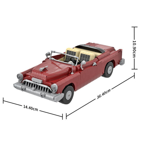 MOC - 216040 1953 Buick Skylark Convertible Klemmbausteine - LesDiy - Klemmbausteine