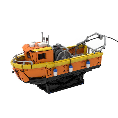 MOC - 216080 30ft Seismic Workboat Klemmbausteine - LesDiy - Klemmbausteine