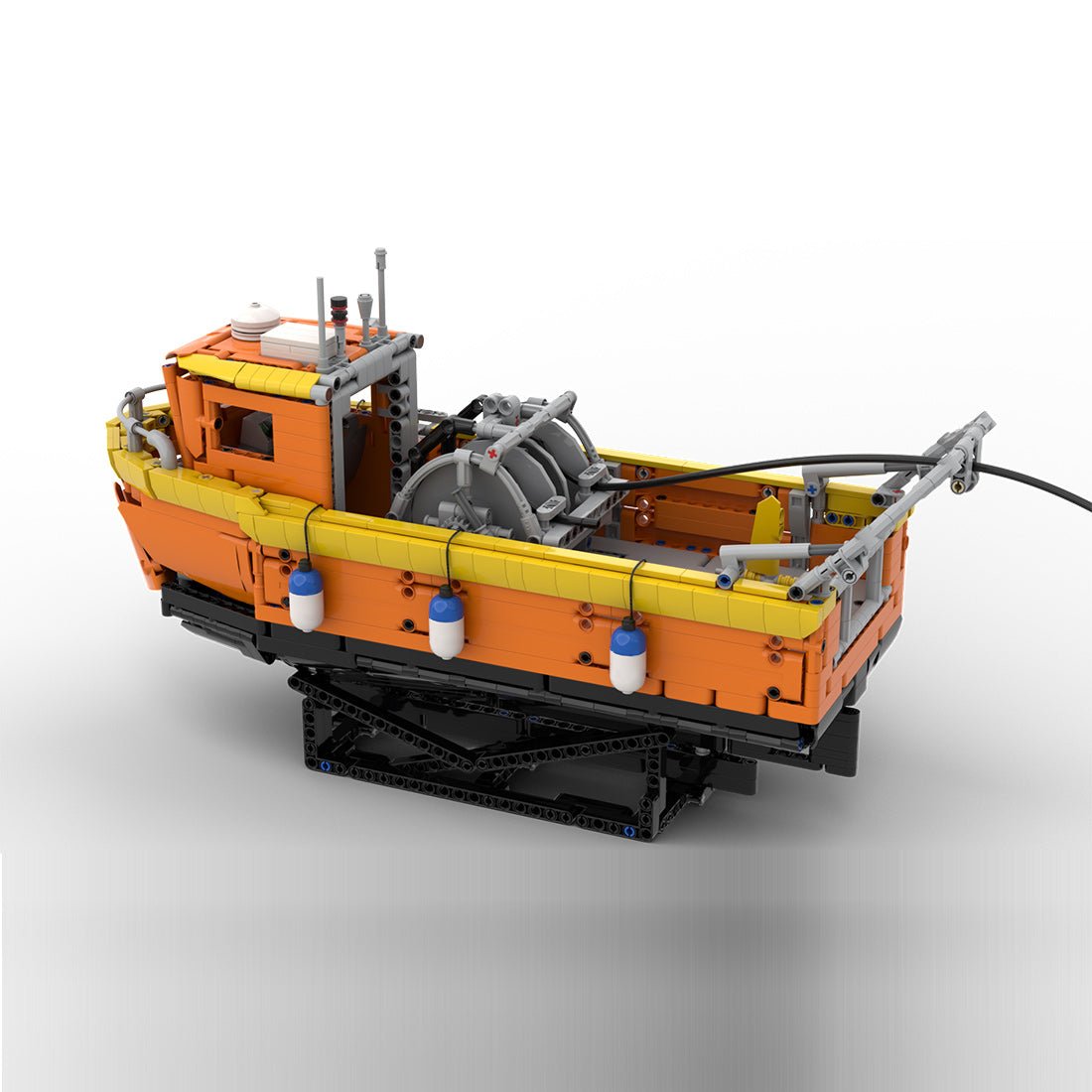 MOC - 216080 30ft Seismic Workboat Klemmbausteine - LesDiy - Klemmbausteine