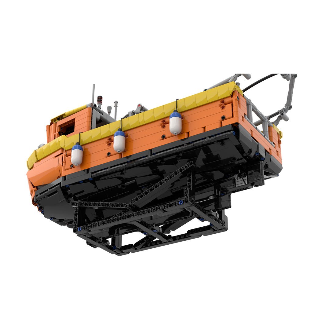 MOC - 216080 30ft Seismic Workboat Klemmbausteine - LesDiy - Klemmbausteine