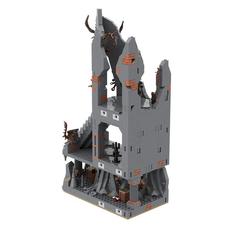 MOC - 216232 UCS Dol - Guldur - part 3/8 Klemmbausteine - LesDiy - Klemmbausteine