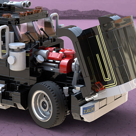 MOC - 216375 MOCturnal Knight Rider: KITT And the FLAG Mobile Command Unit Klemmbausteine - LesDiy - Klemmbausteine