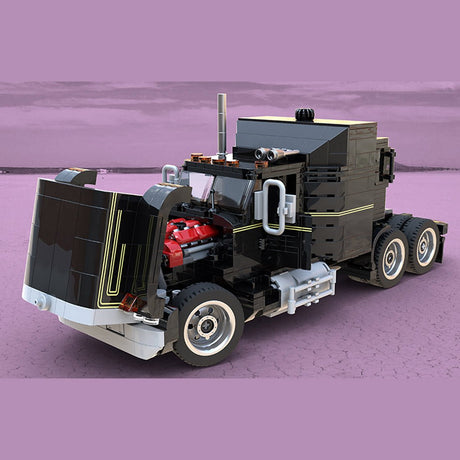 MOC - 216375 MOCturnal Knight Rider: KITT And the FLAG Mobile Command Unit Klemmbausteine - LesDiy - Klemmbausteine