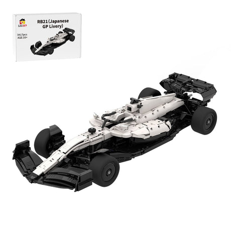 MOC - 216550 Red Bull Racing F1 RB21 Japanese GP Livery 1:8 Scale Klemmbausteine - LesDiy - Klemmbausteine