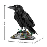 MOC - 217187 Raven Klemmbausteine - LesDiy - Klemmbausteine