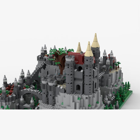 MOC - 217532 Castle in the mountains Klemmbausteine - LesDiy - Klemmbausteine