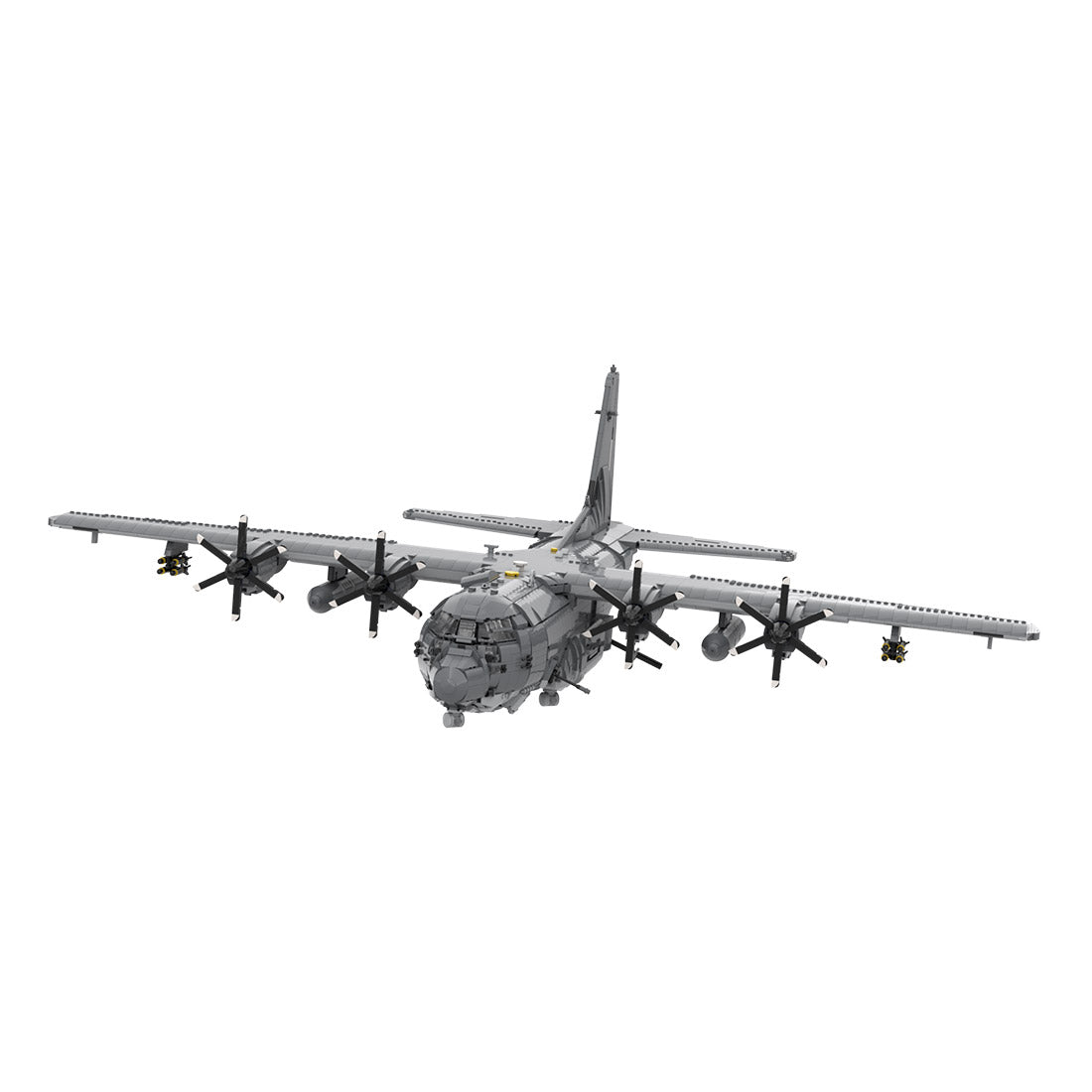 MOC - 217633 Lockheed AC - 130J GhostRider Klemmbausteine - LesDiy - Klemmbausteine