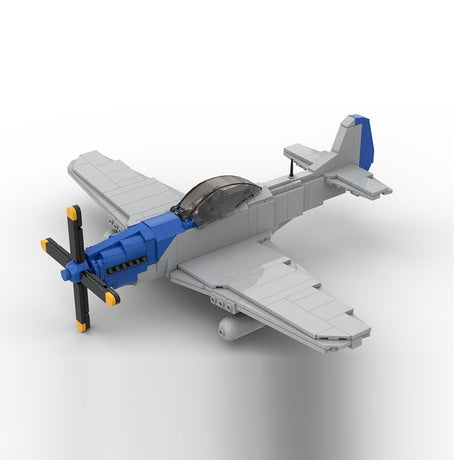 MOC - 217776 P - 51D Mustang 1:35 scale model Klemmbausteine - LesDiy - Klemmbausteine