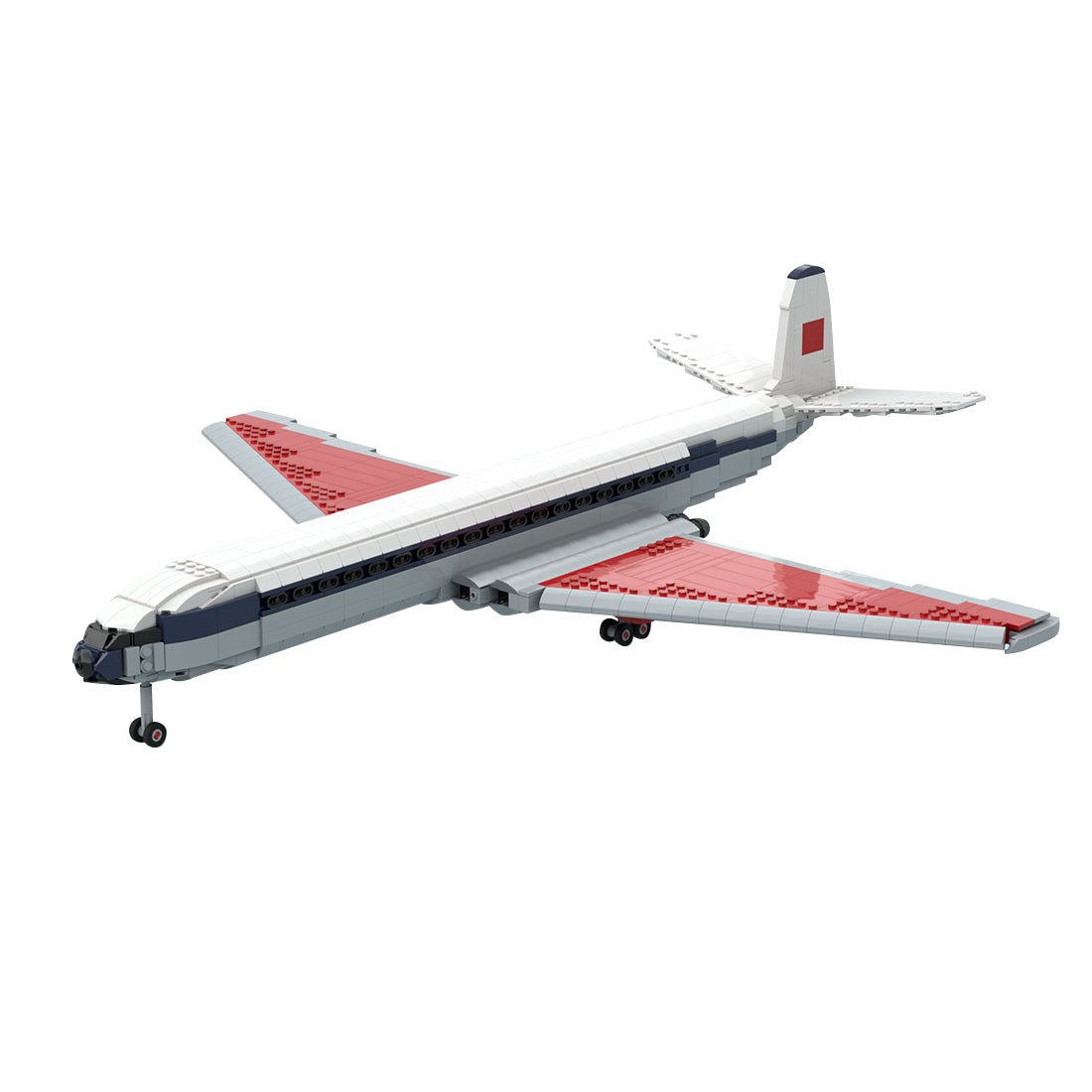 MOC - 218267 De Havilland Comet Klemmbausteine - LesDiy - Klemmbausteine