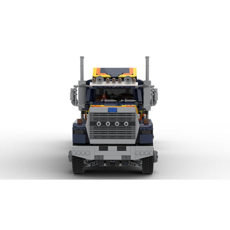 MOC - 218879 Ford LTL 9000 6x6 BLACK Klemmbausteine - LesDiy - Klemmbausteine