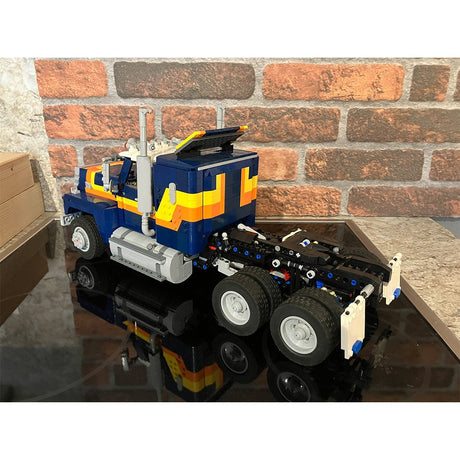 MOC - 218879 Ford LTL 9000 6x6 BLACK Klemmbausteine - LesDiy - Klemmbausteine