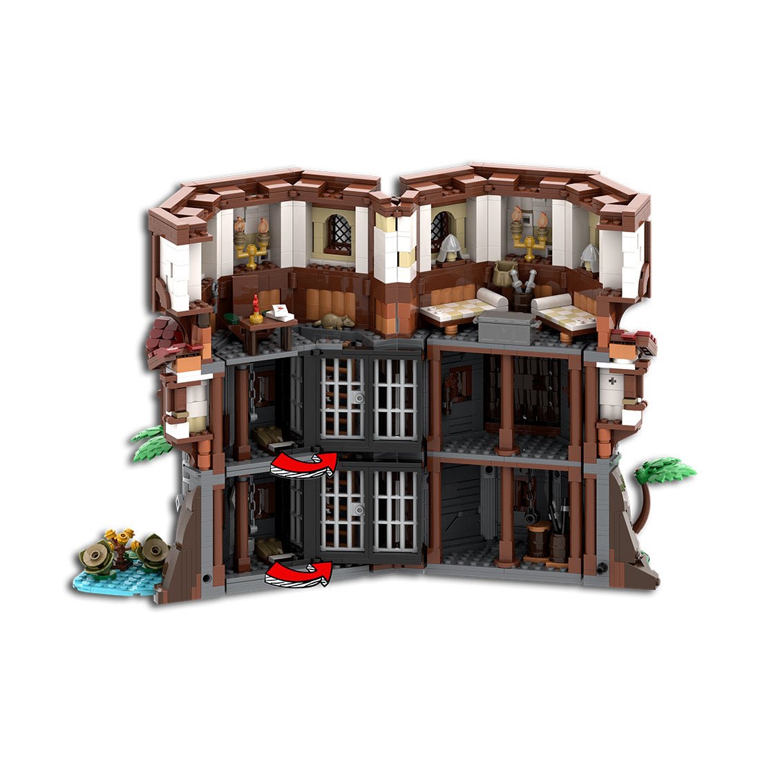 MOC - 219018 Prison Tower Klemmbausteine - LesDiy - Klemmbausteine