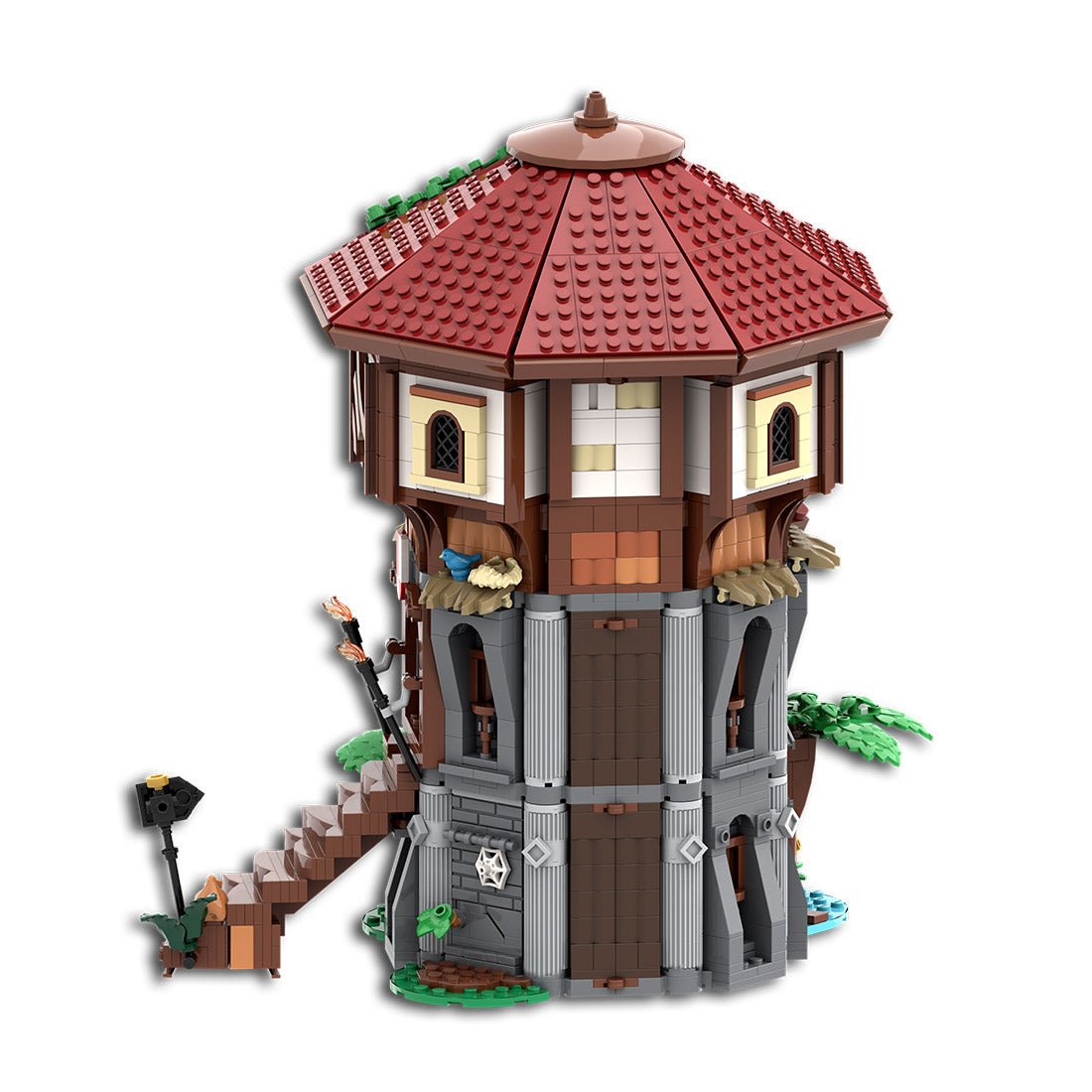 MOC - 219018 Prison Tower Klemmbausteine - LesDiy - Klemmbausteine