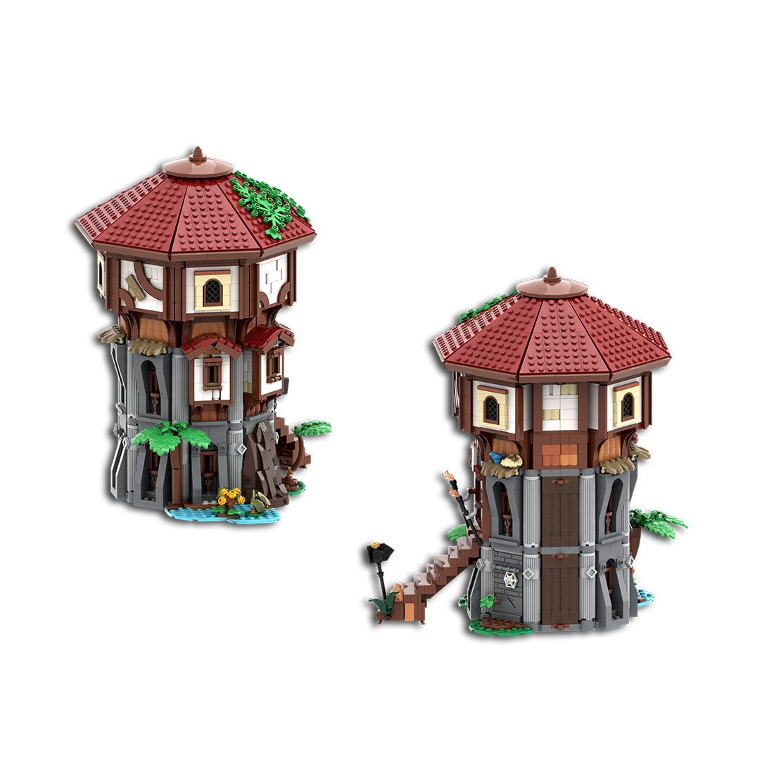 MOC - 219018 Prison Tower Klemmbausteine - LesDiy - Klemmbausteine