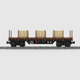 MOC-219158 Universeller Flachwagen mit Ladung Klemmbausteine-LesDiy-Klemmbausteine