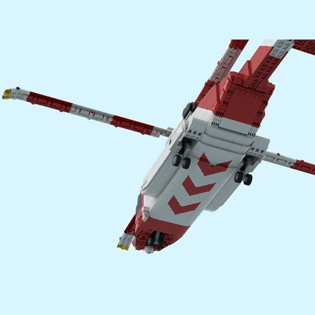 MOC - 219694 Sikorsky S - 92 Helibus Klemmbausteine - LesDiy - Klemmbausteine