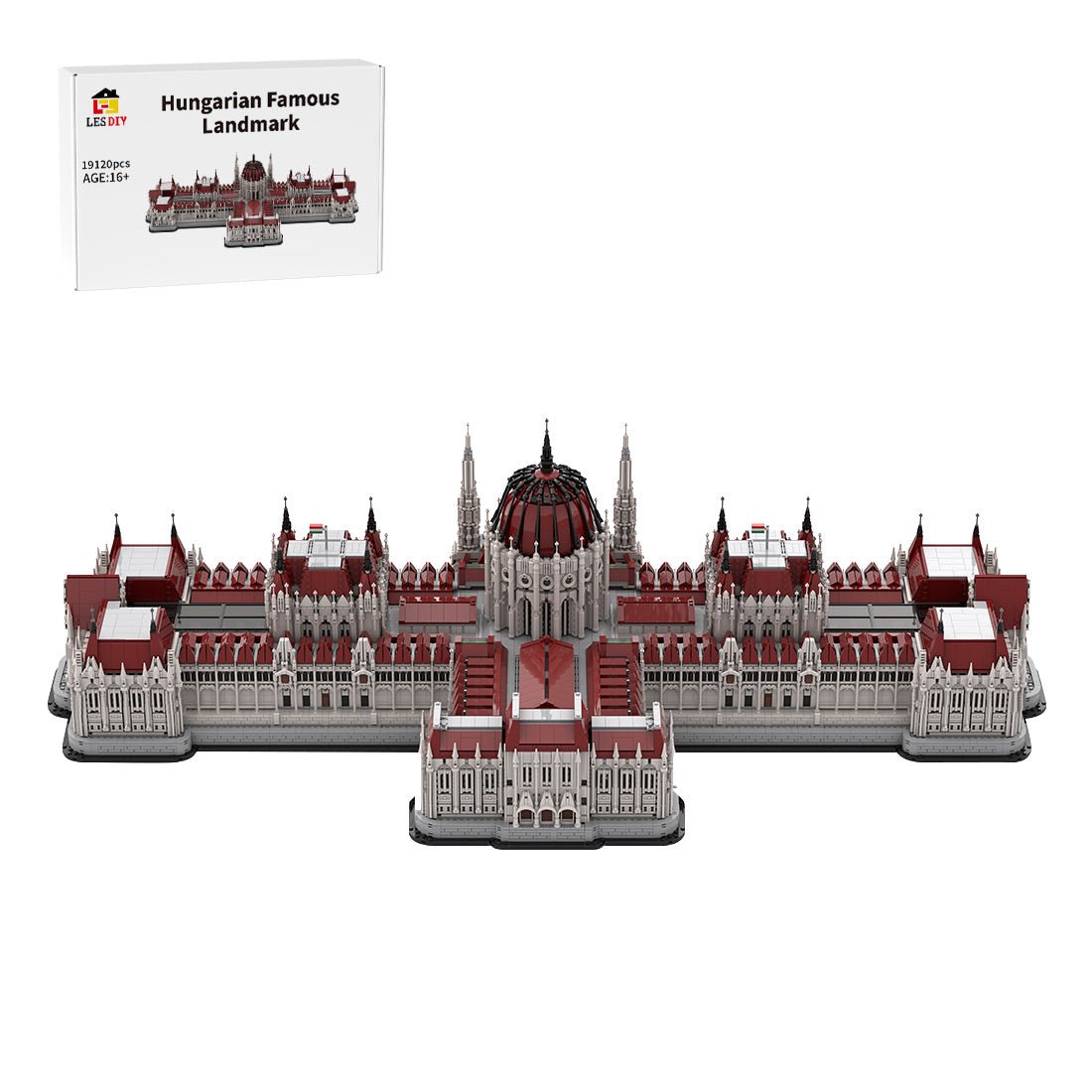 MOC - 219956 Budapest Parliament Klemmbausteine - LesDiy - Klemmbausteine