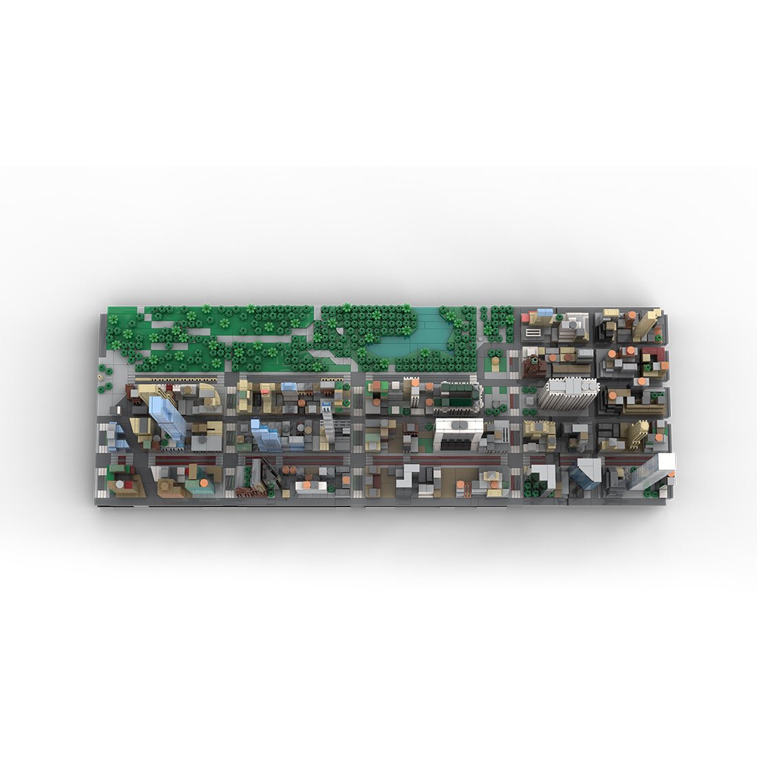 MOC - 221106 New York City Financial District - Maiden Lane & Pearl Klemmbausteine - LesDiy - Klemmbausteine