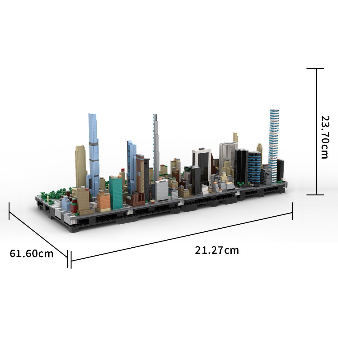 MOC - 221106 New York City Financial District - Maiden Lane & Pearl Klemmbausteine - LesDiy - Klemmbausteine