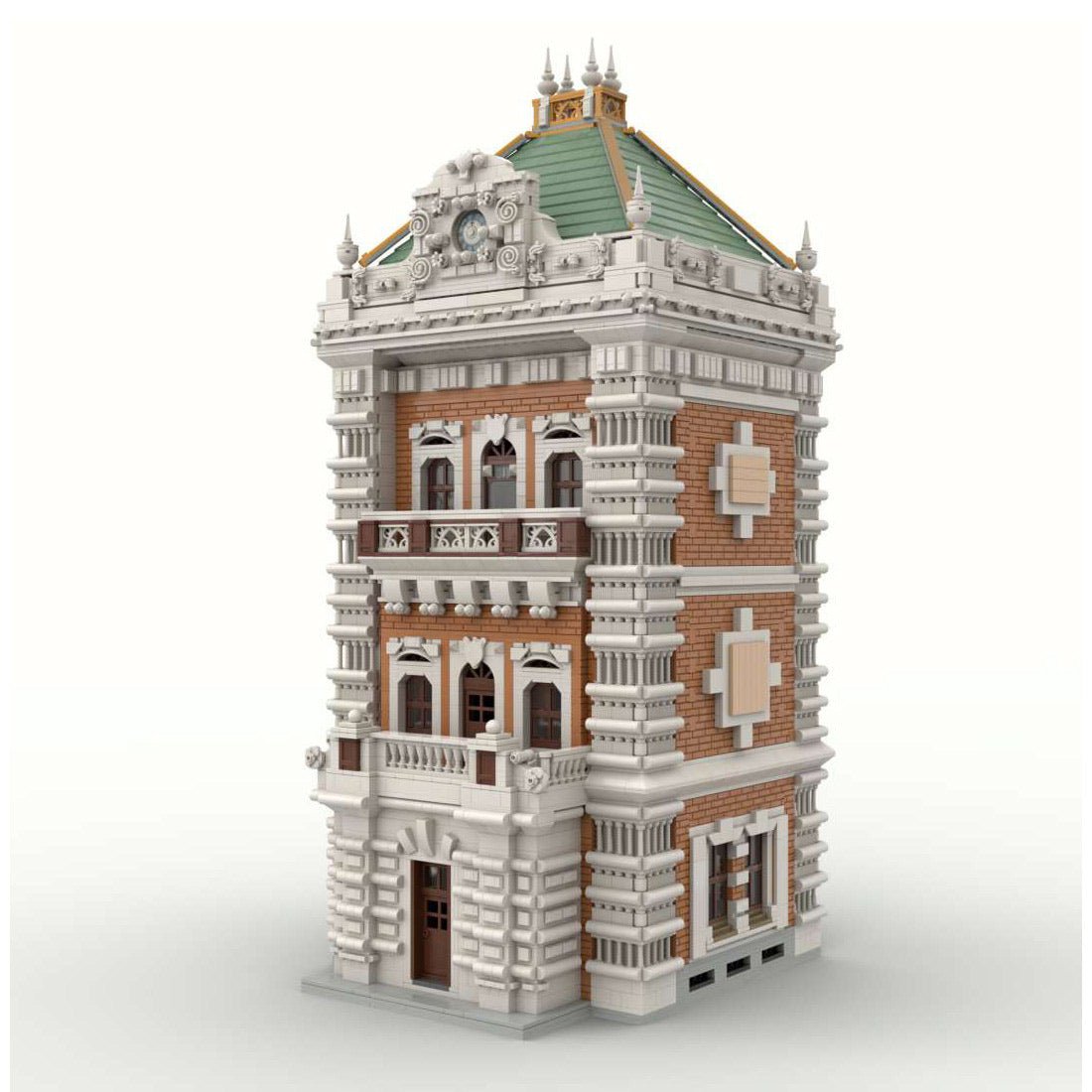 MOC - 221246 Palace Library Klemmbausteine - LesDiy - Klemmbausteine