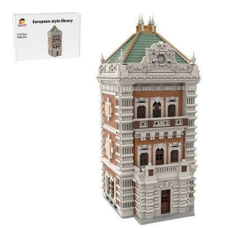 MOC - 221246 Palace Library Klemmbausteine - LesDiy - Klemmbausteine