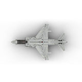 MOC - 221714 McDonnell Douglas | AV - 8B HARRIER II - 1:35 Scale Klemmbausteine(Light Gray) - LesDiy - Klemmbausteine