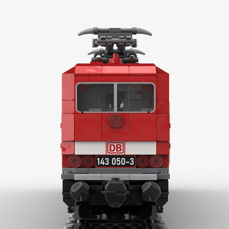 MOC - 222330 Electric Locomotive BR143 of the DBAG Klemmbausteine - LesDiy - Klemmbausteine