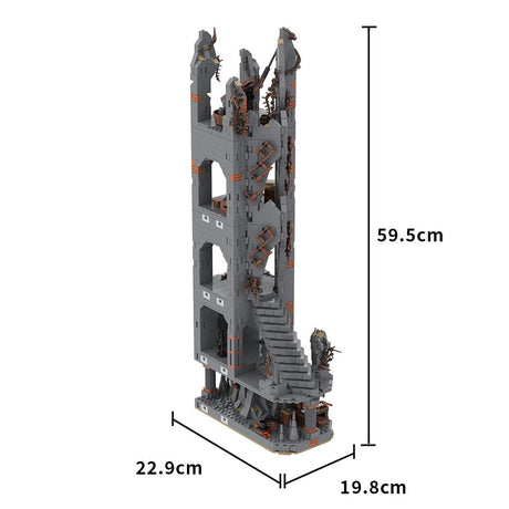 MOC - 223053 UCS Dol - Guldur - part 5/8 Klemmbausteine - LesDiy - Klemmbausteine